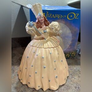 Wizard of Oz Glinda the Good Witch Cookie Jar